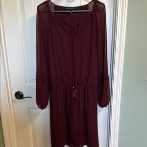 WHBM Blouson Dress
